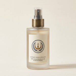 Saffron Rose Linen Mist