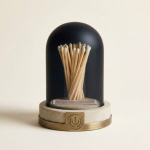 Matte Black Match Cloche